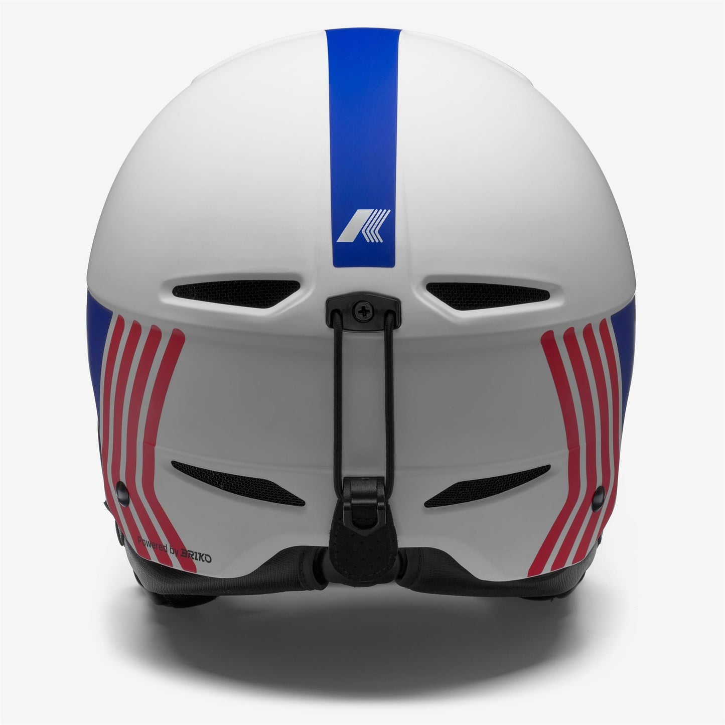 FAITO K-Way - Helmets - Helmet - UNISEX - WHITE-BLUE LOGO-RED LOGO