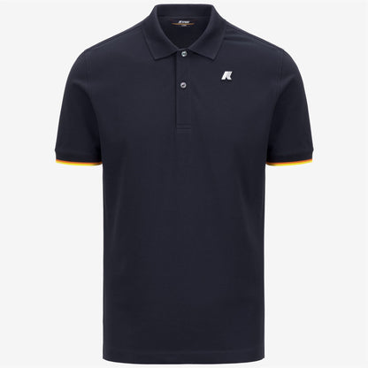 VINCENT PIQUE - Polo Shirts - Polo - MAN - BLUE DEPTH