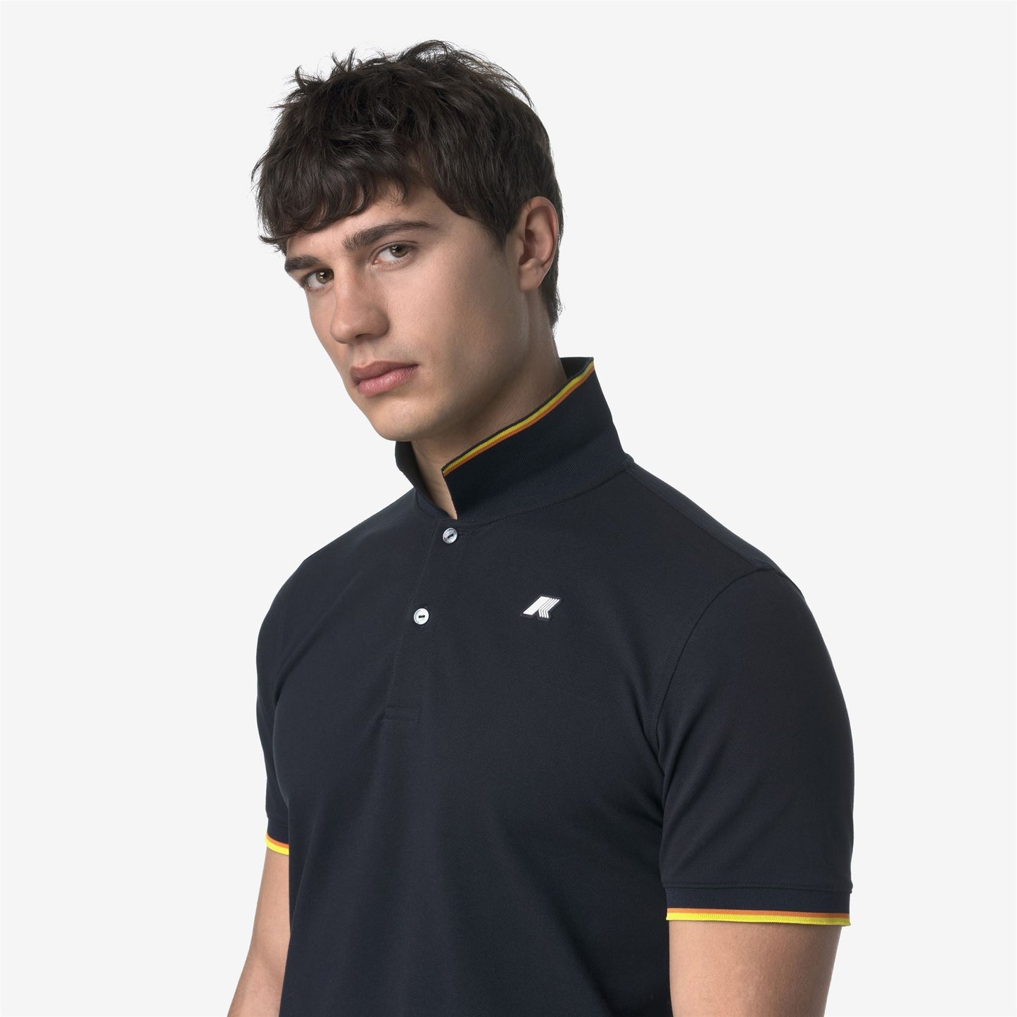 VINCENT PIQUE - Polo Shirts - Polo - MAN - BLUE DEPTH