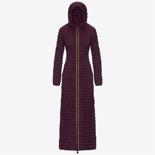 PRUDENCE TECH WARM - Dresses - Long - WOMAN - Red Dk Amaranto