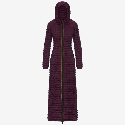 PRUDENCE TECH WARM - Dresses - Long - WOMAN - Red Dk Amaranto