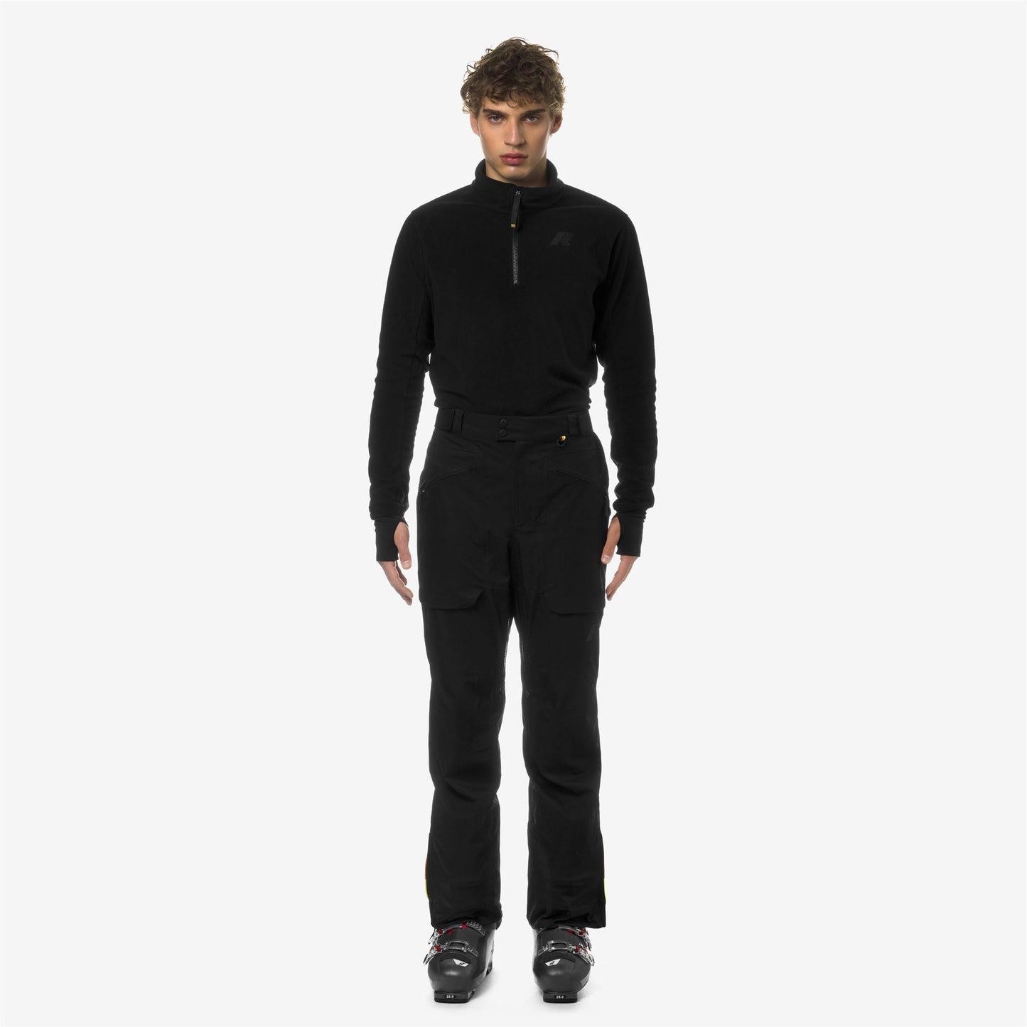 AUSSOIS MICRO TWILL 3 LAYERS - Pants - Sport Trousers - MAN - BLACK PURE