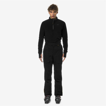 AUSSOIS MICRO TWILL 3 LAYERS - Pants - Sport Trousers - MAN - BLACK PURE