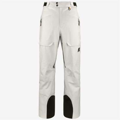 AUSSOIS MICRO TWILL 3 LAYERS - Pants - Sport Trousers - MAN - WHITE GARDENIA
