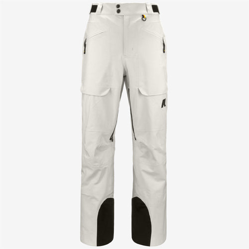 AUSSOIS MICRO TWILL 3 LAYERS - Pants - Sport Trousers - MAN - WHITE GARDENIA