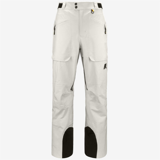 AUSSOIS MICRO TWILL 3 LAYERS - Pants - Sport Trousers - MAN - WHITE GARDENIA