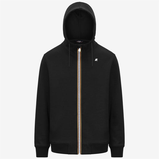 RAINER LIGHT SPACER - Fleece - Jacket - MAN - BLACK PURE