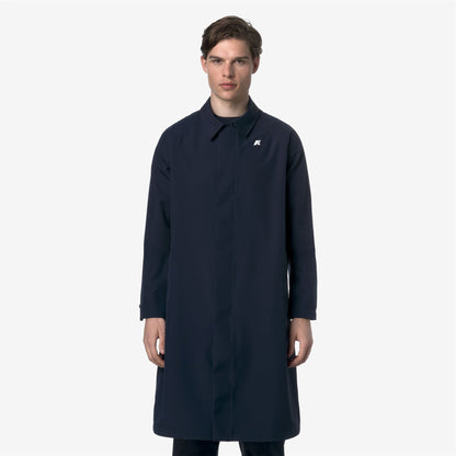 MONTAGUE BONDED JERSEY - Jackets - Long - MAN - BLUE DEPTH