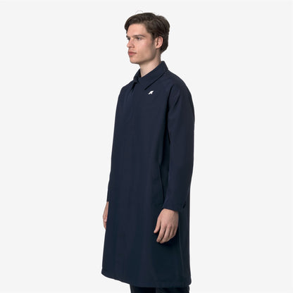 MONTAGUE BONDED JERSEY - Jackets - Long - MAN - BLUE DEPTH