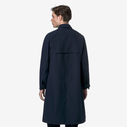 MONTAGUE BONDED JERSEY - Jackets - Long - MAN - BLUE DEPTH