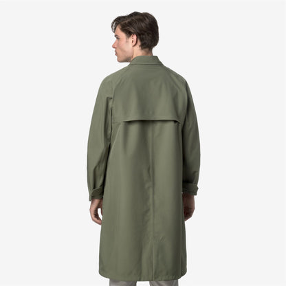 MONTAGUE BONDED JERSEY - Jackets - Long - MAN - GREEN LICHEN
