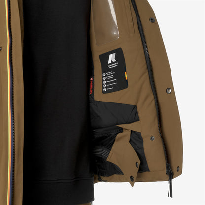 MALAMOT MICROTWILL 2L - Jackets - Mid - MAN - BROWN CORDA