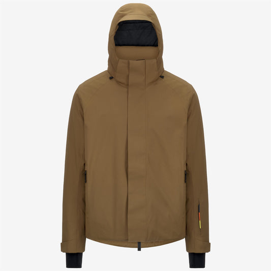 MALAMOT MICROTWILL 2L - Jackets - Mid - MAN - BROWN CORDA