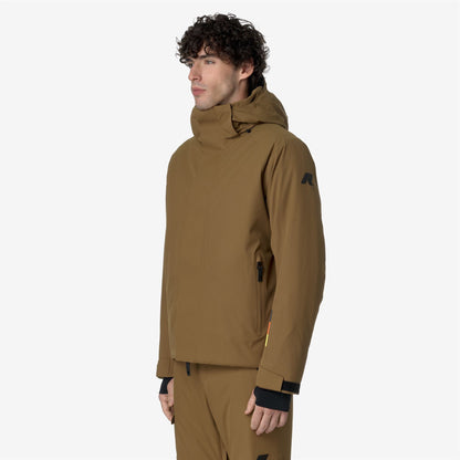 MALAMOT MICROTWILL 2L - Jackets - Mid - MAN - BROWN CORDA