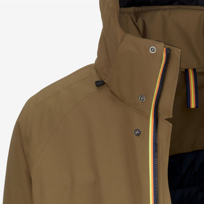 MALAMOT MICROTWILL 2L - Jackets - Mid - MAN - BROWN CORDA