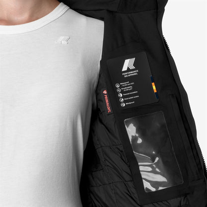 CHEVRIL MICROTWILL 2L - Jackets - Mid - WOMAN - BLACK PURE