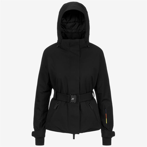 CHEVRIL MICROTWILL 2L - Jackets - Mid - WOMAN - BLACK PURE
