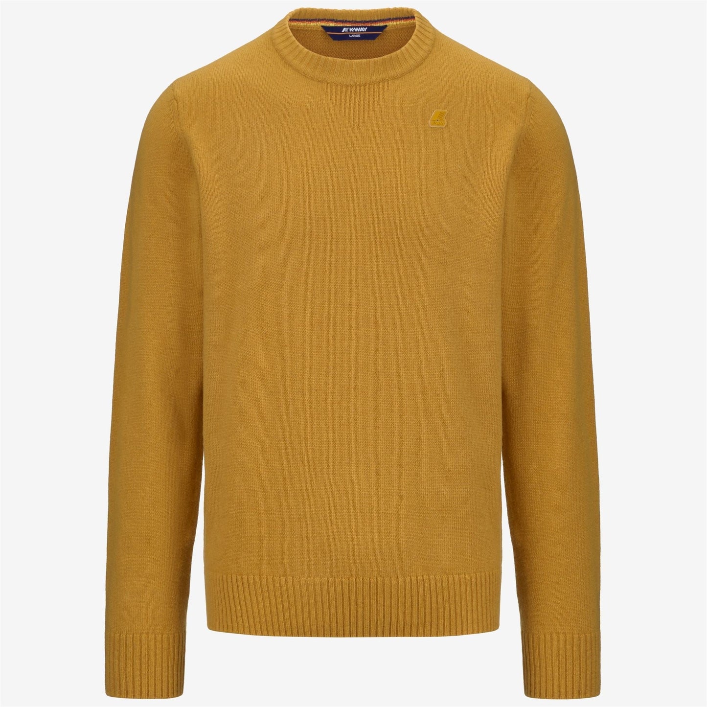 SEBASTIEN LAMBSWOOL - Knitwear - Pull  Over - MAN - YELLOW CAMEL