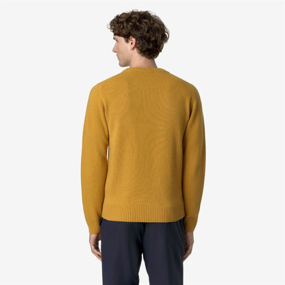 SEBASTIEN LAMBSWOOL - Knitwear - Pull  Over - MAN - YELLOW CAMEL