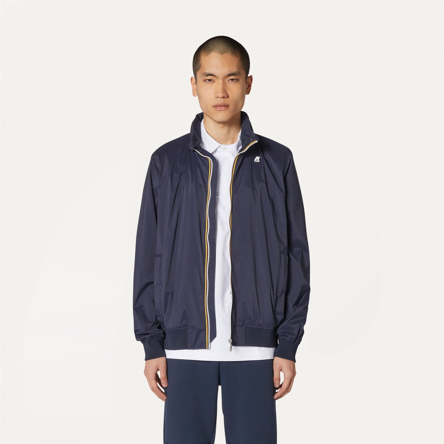 AMAURY STRETCH NYLON JERSEY - Jackets - Short - MAN - BLUE DEPTH