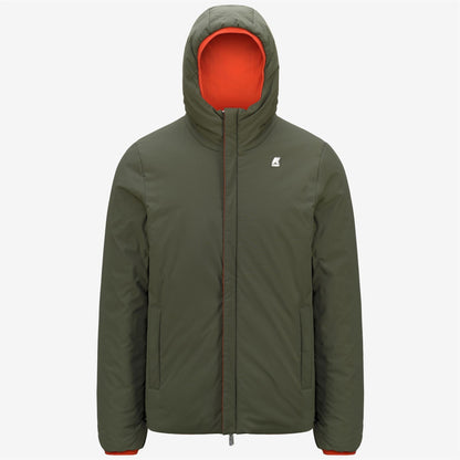 JACK ST WARM REVERSIBLE - Jackets - Short - MAN - ORANGE P-GREEN B