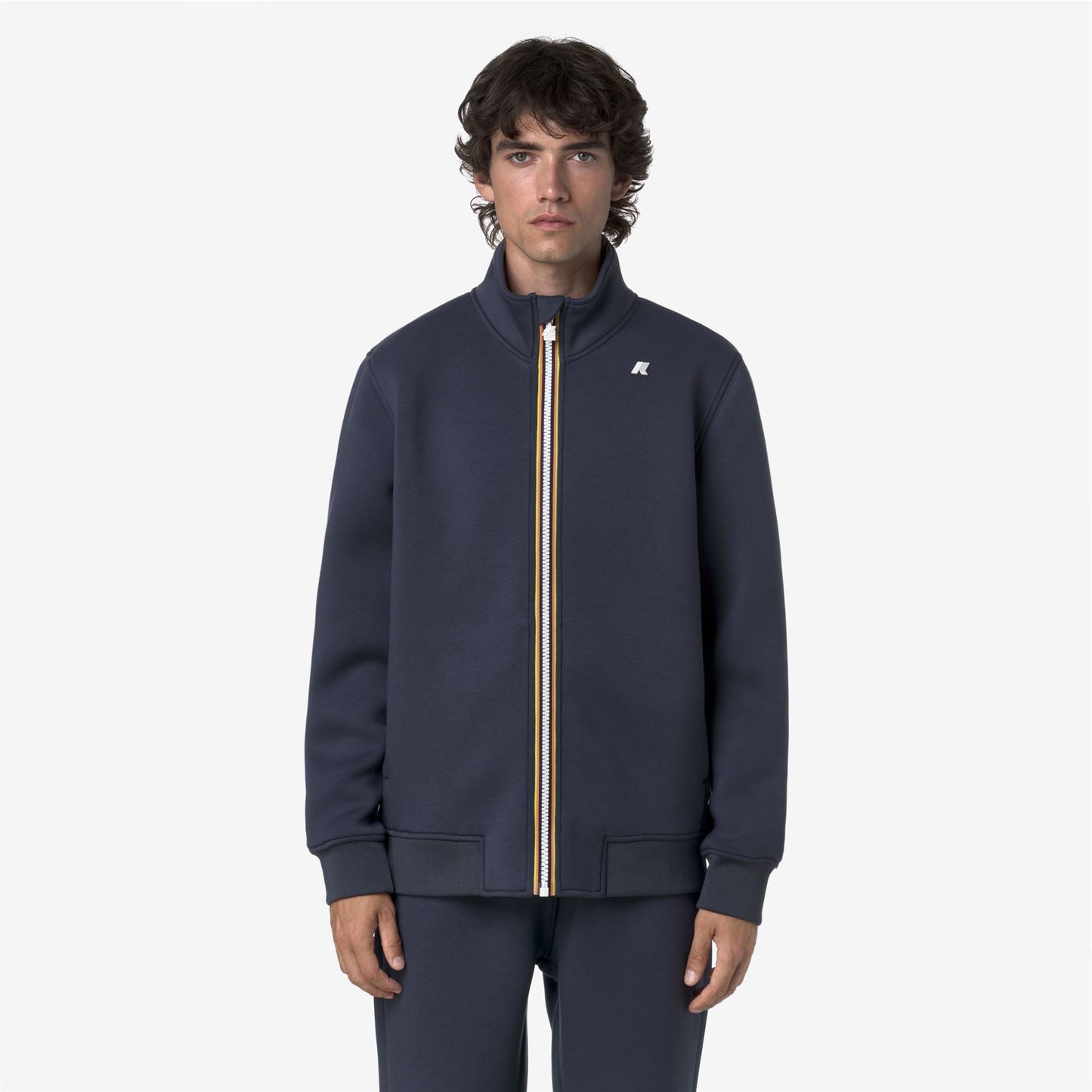 FINN SPACER - Fleece - Jacket - MAN - Blue Airforce