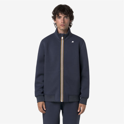 FINN SPACER - Fleece - Jacket - MAN - Blue Airforce