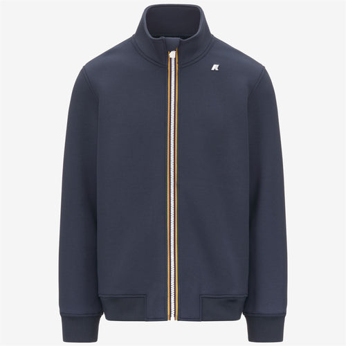 FINN SPACER - Fleece - Jacket - MAN - Blue Airforce