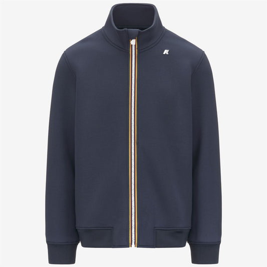 FINN SPACER - Fleece - Jacket - MAN - Blue Airforce