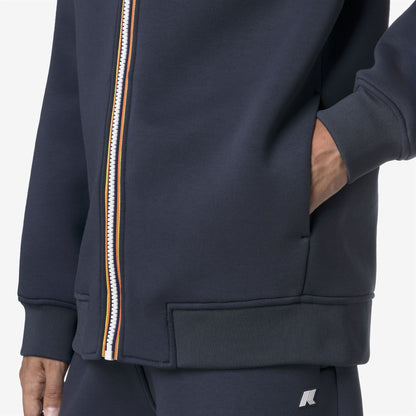 FINN SPACER - Fleece - Jacket - MAN - Blue Airforce