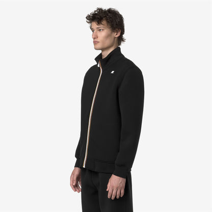 FINN SPACER - Fleece - Jacket - MAN - Black Pure