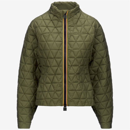 LILIN TECH THERMO LIGHT - Jackets - Short - WOMAN - GREEN WINTER
