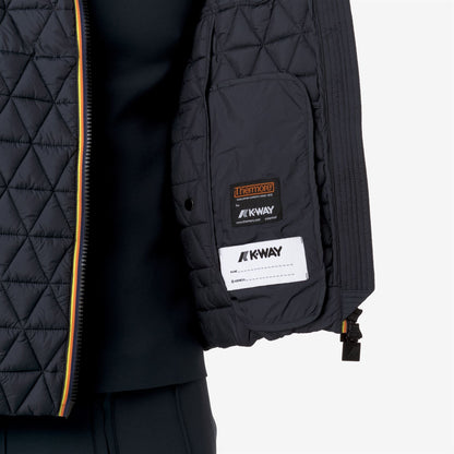 CLAUDER TECH THERMO LIGHT - Jackets - Short - MAN - BLACK ASH