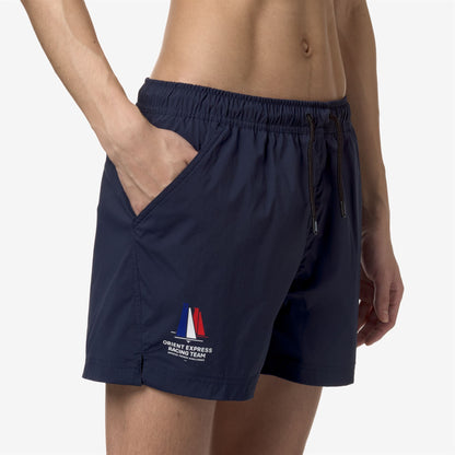 MEHDY ORIENT EXPRESS AC - Bathing Suits - Swimming Trunk - MAN - BLUE DRESS