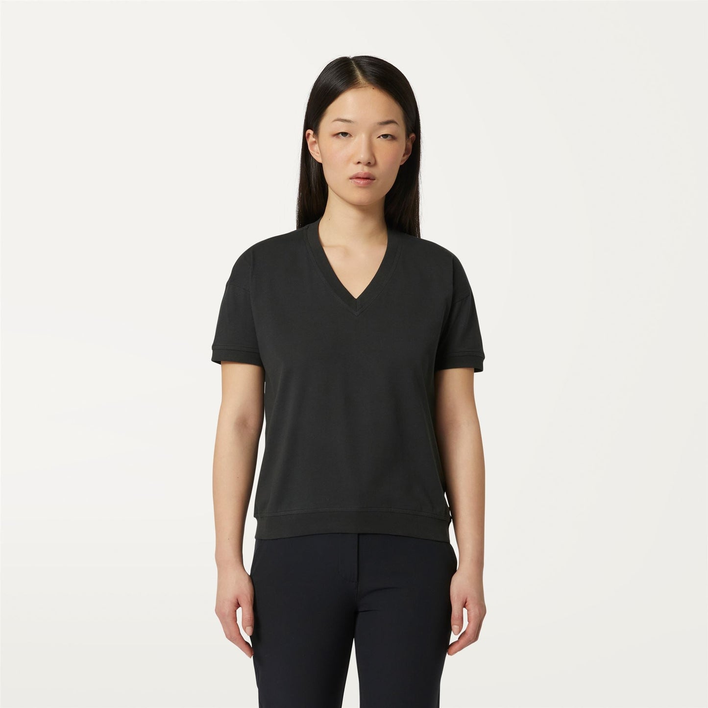 RUBIEL - T-ShirtsTop - T-Shirt - WOMAN - BLACK PURE