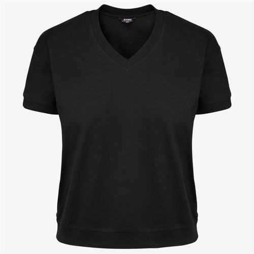 RUBIEL - T-ShirtsTop - T-Shirt - WOMAN - BLACK PURE
