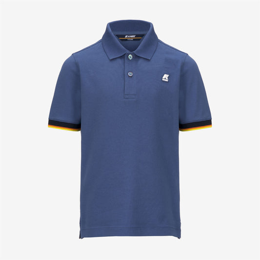 P. VINCENT - Polo Shirts - Polo - BOY - BLUE FIORD