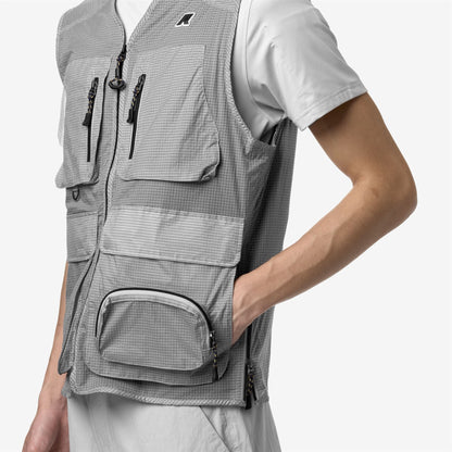 ALLOS - Jackets - Vest - UNISEX - GREY ASH RIPSTOP