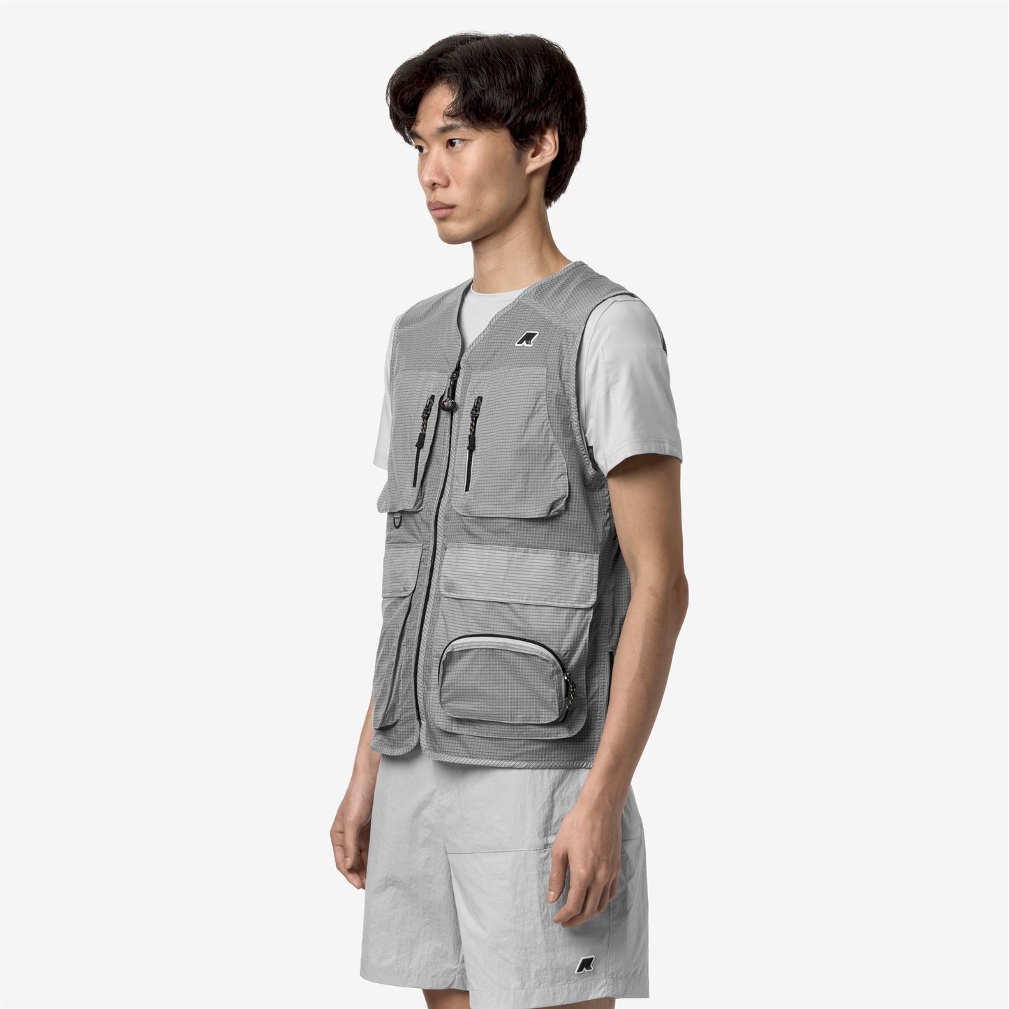 ALLOS - Jackets - Vest - UNISEX - GREY ASH RIPSTOP
