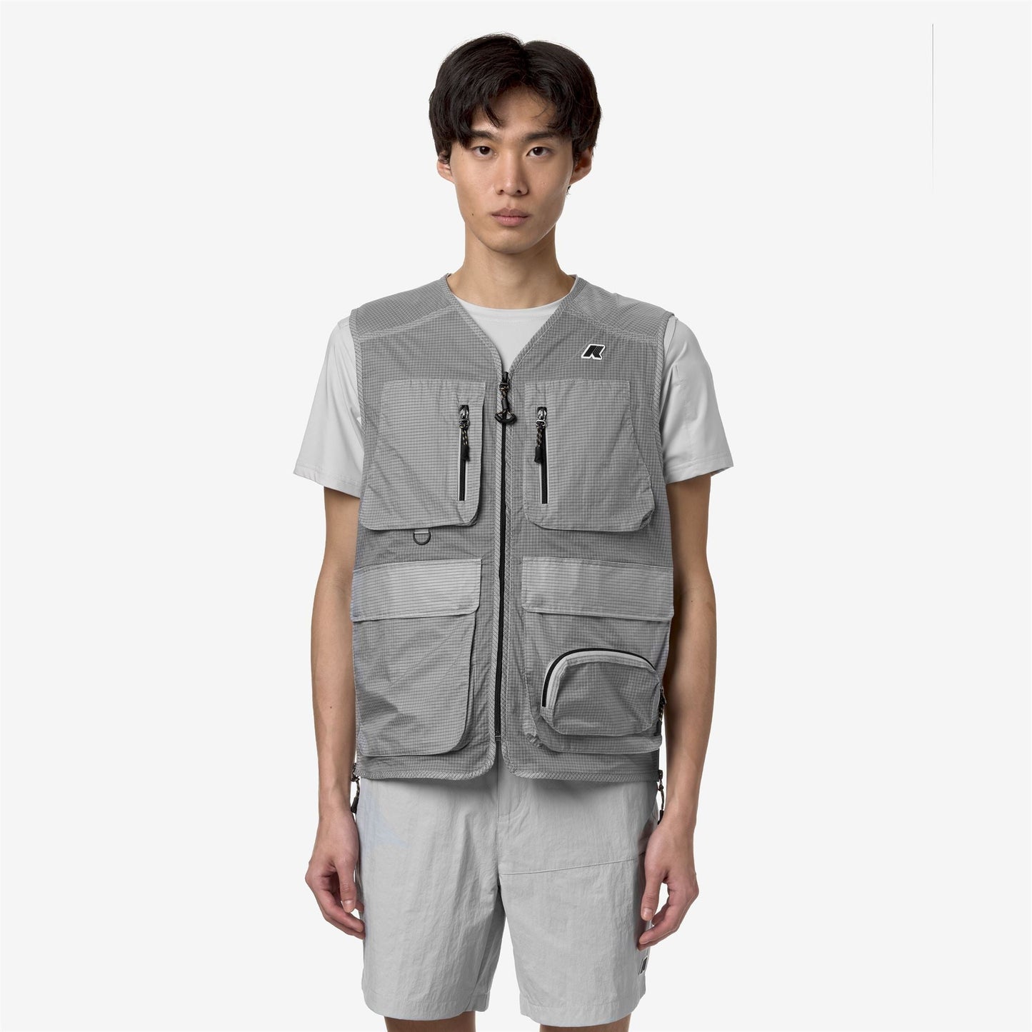 ALLOS - Jackets - Vest - UNISEX - GREY ASH RIPSTOP