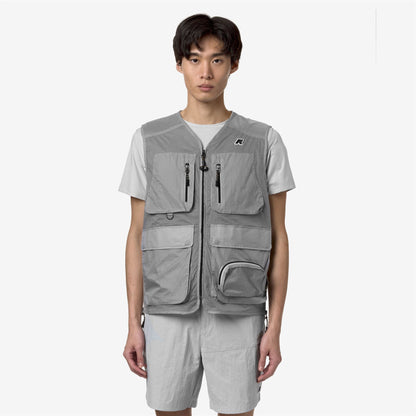 ALLOS - Jackets - Vest - UNISEX - GREY ASH RIPSTOP