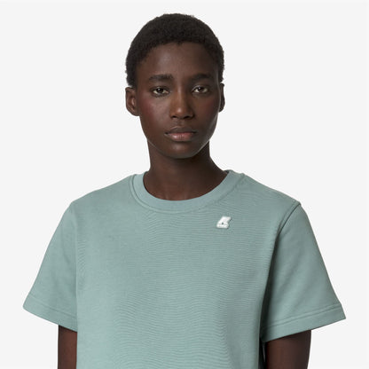 EMELETTE - T-ShirtsTop - T-Shirt - WOMAN - GREEN MOLD