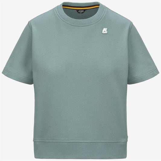 EMELETTE - T-ShirtsTop - T-Shirt - WOMAN - GREEN MOLD