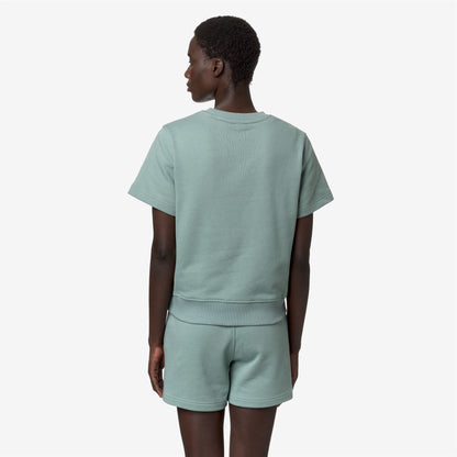 EMELETTE - T-ShirtsTop - T-Shirt - WOMAN - GREEN MOLD