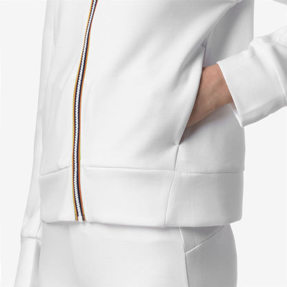 DIVINE LIGHT SPACER - Fleece - Jacket - WOMAN - WHITE