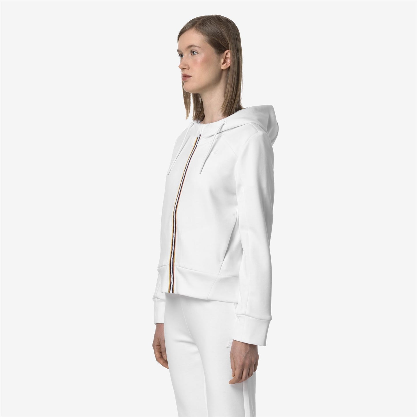 DIVINE LIGHT SPACER - Fleece - Jacket - WOMAN - WHITE