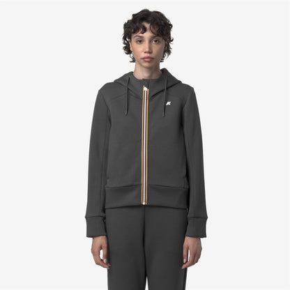 DIVINE LIGHT SPACER - Fleece - Jacket - WOMAN - Grey Shadow Dk