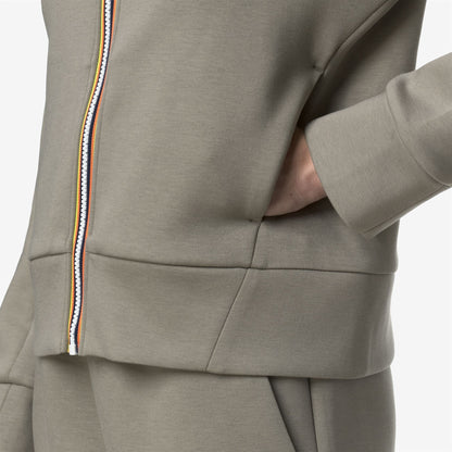 DIVINE LIGHT SPACER - Fleece - Jacket - WOMAN - Green Oak