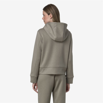 DIVINE LIGHT SPACER - Fleece - Jacket - WOMAN - Green Oak