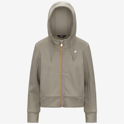 DIVINE LIGHT SPACER - Fleece - Jacket - WOMAN - Green Oak